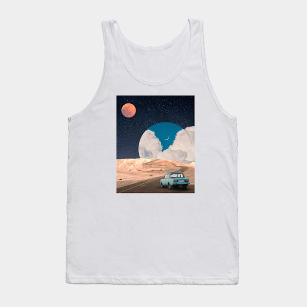 Break in the clouds Tank Top by Aaron the Humble